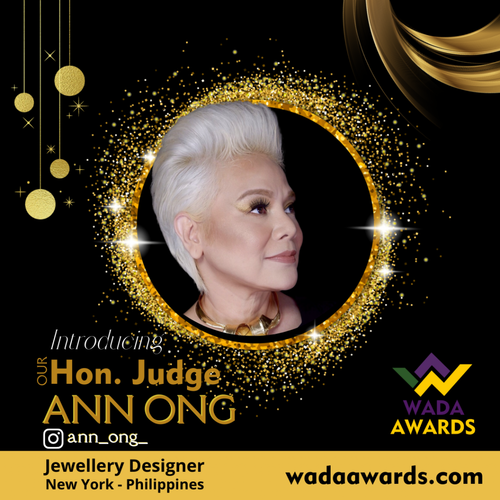 Meet our esteemed judge Ms. Ann Ong from Newyork.