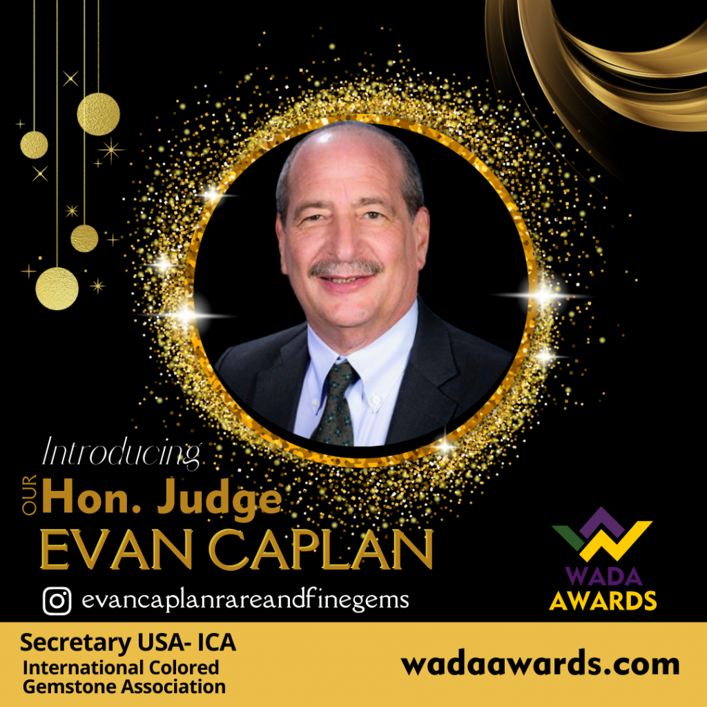 Meet our next esteemed judge Mr. Evan Caplan from Los Angeles, USA