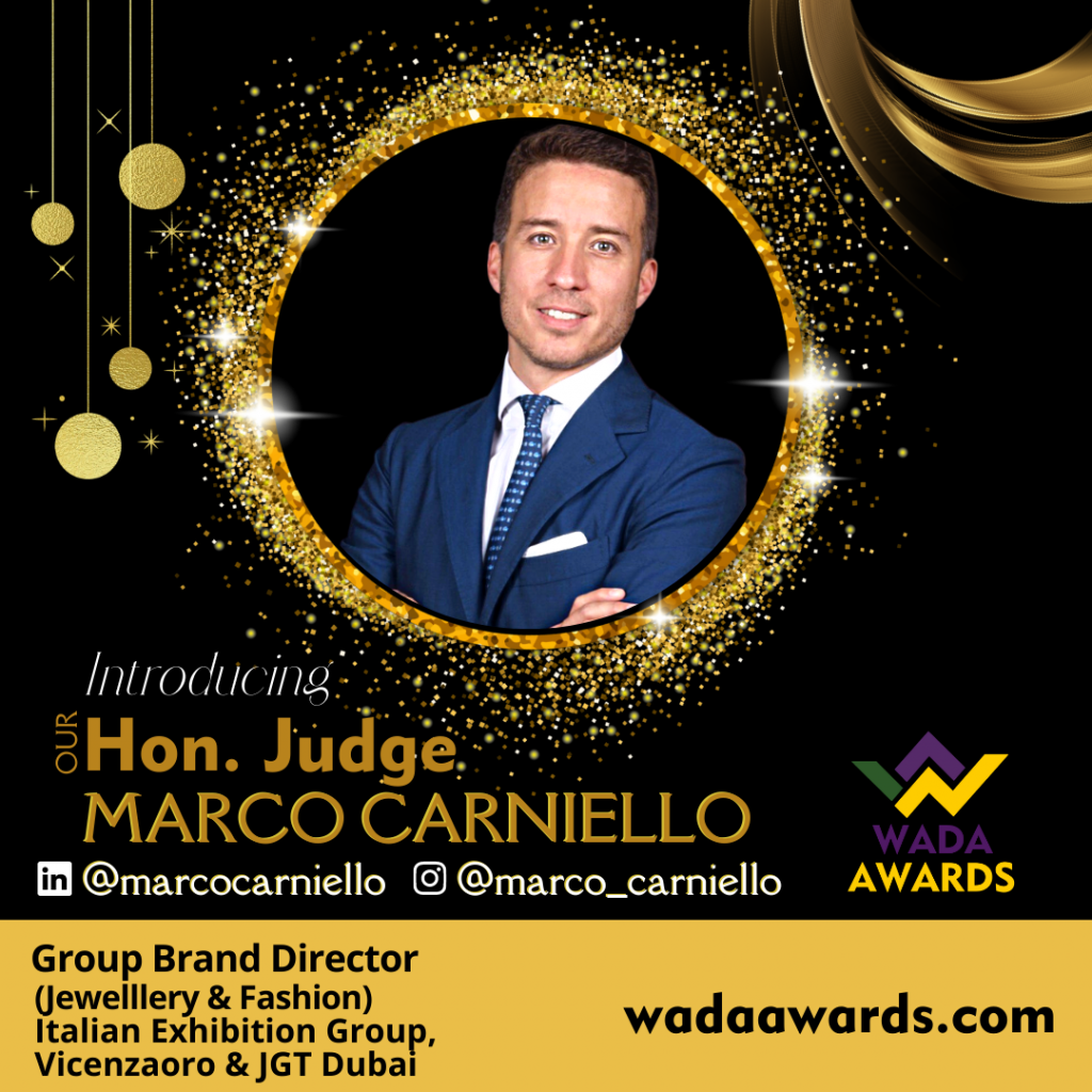 Meet our next judge Mr Marco Carniello from Italy. Meet our next judge Mr Marco Carniello from Italy.