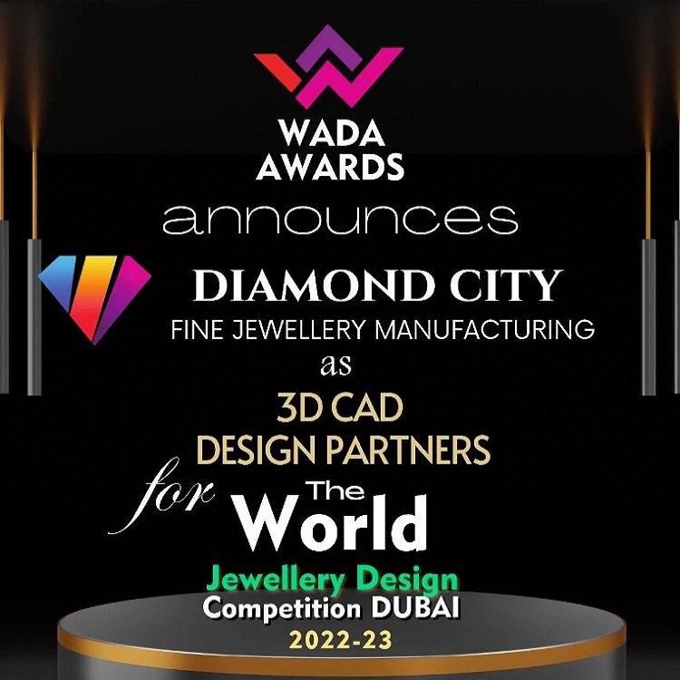 WAOD has partnered with Diamond City Jewellery FZCO as Official 3D Cad Designer…