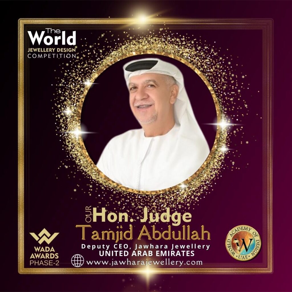 Deputy CEO, Jawhara Jewellery from The United Arab Emirates awaits to see top best designers of the World!